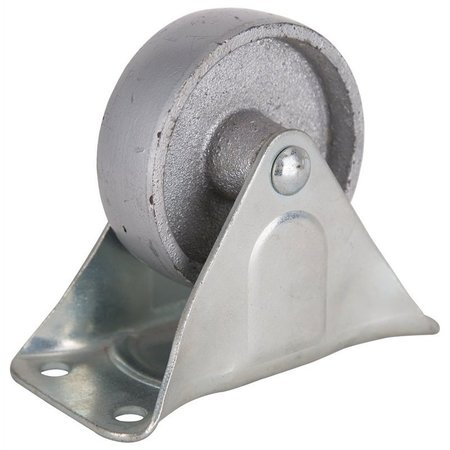 PROSOURCE Caster Rigid 4In Stl/Zinc JC-S04